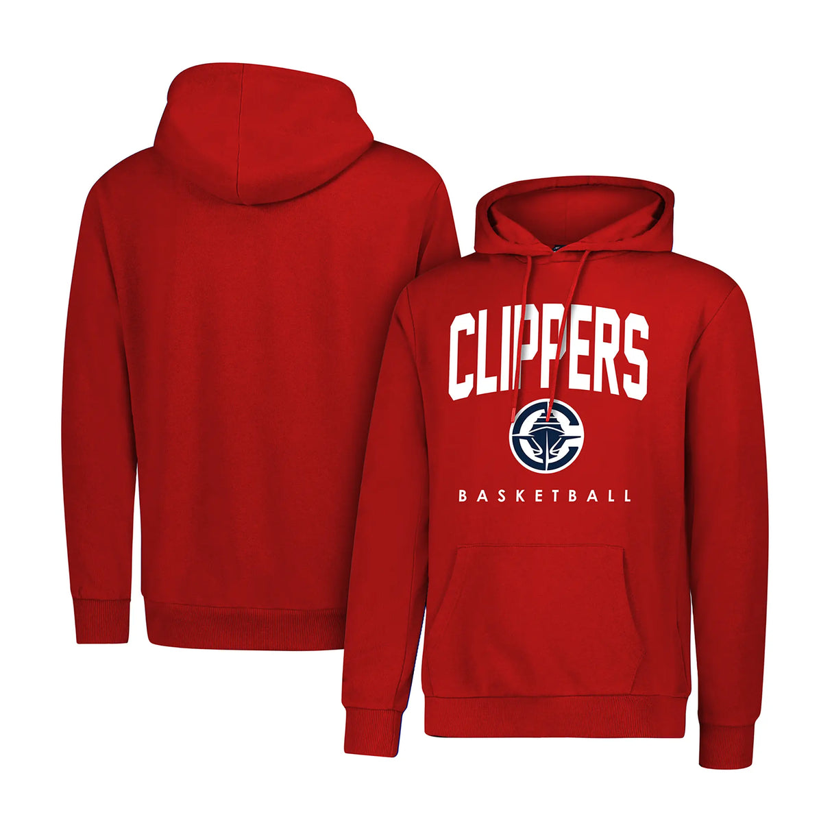 Ultra Game Men's NBA Official Super Soft Teamster Hoodie Sweatshirt | Los Angeles Clippers