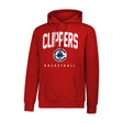 Ultra Game Men's NBA Official Super Soft Teamster Hoodie Sweatshirt | Los Angeles Clippers