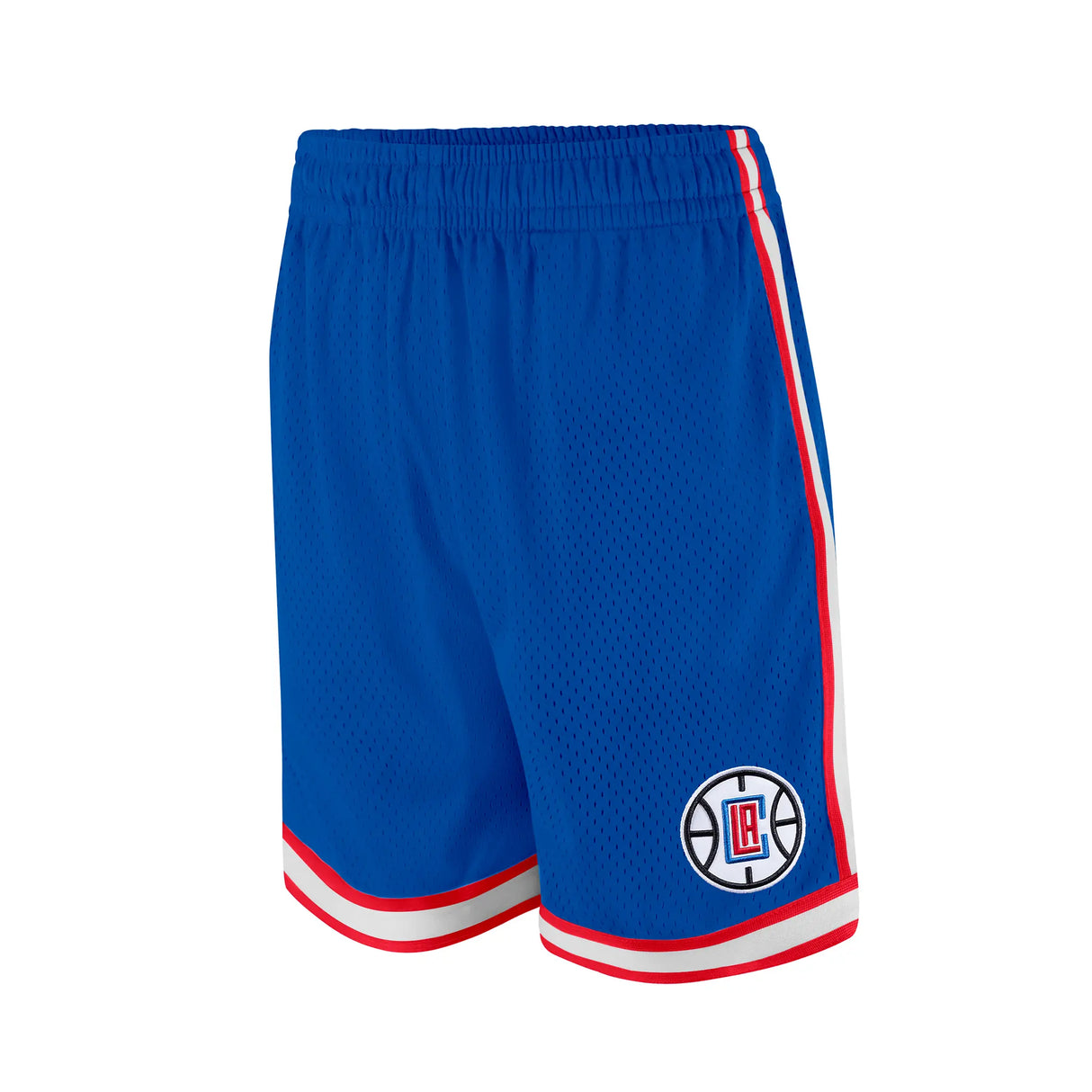 Ultra Game Men's NBA Official Supremely Soft Air Mesh Basketball Shorts - Classic Fit | Los Angeles Clippers