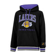 Ultra Game Mens NBA Official Premium Quality MVP Hoodie Sweatshirt | Los Angeles Lakers