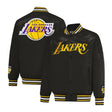 Ultra Game Mens NBA Official Smashing Records Satin Jacket | Los Angeles Lakers
