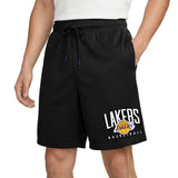 Ultra Game Men’s NBA Official Soft Air Mesh Teamster Basketball Shorts - Classic Fit | Los Angeles Lakers
