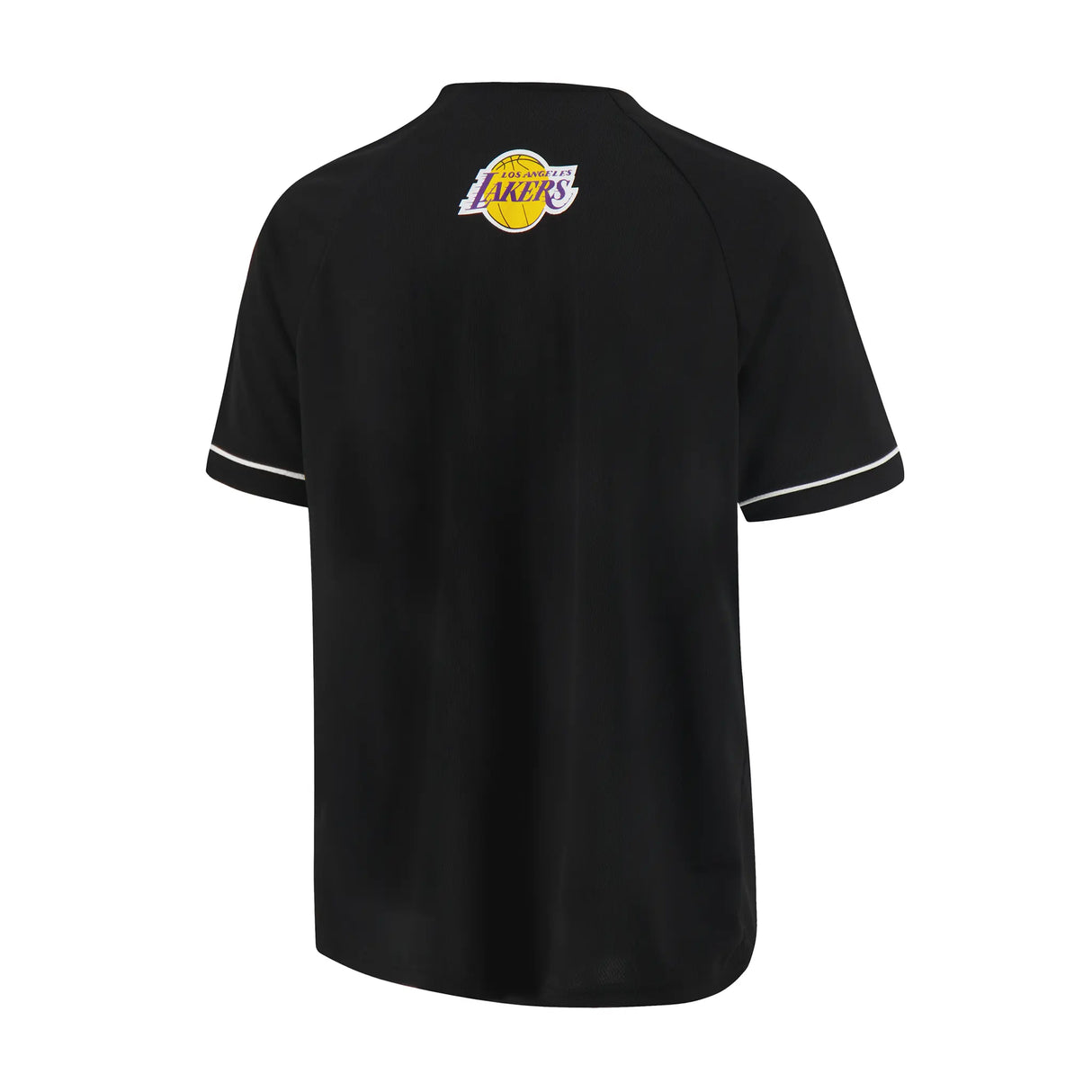 Ultra Game Men’s NBA Official Super Soft Button Down Jersey Baseball Shirt | Los Angeles Lakers