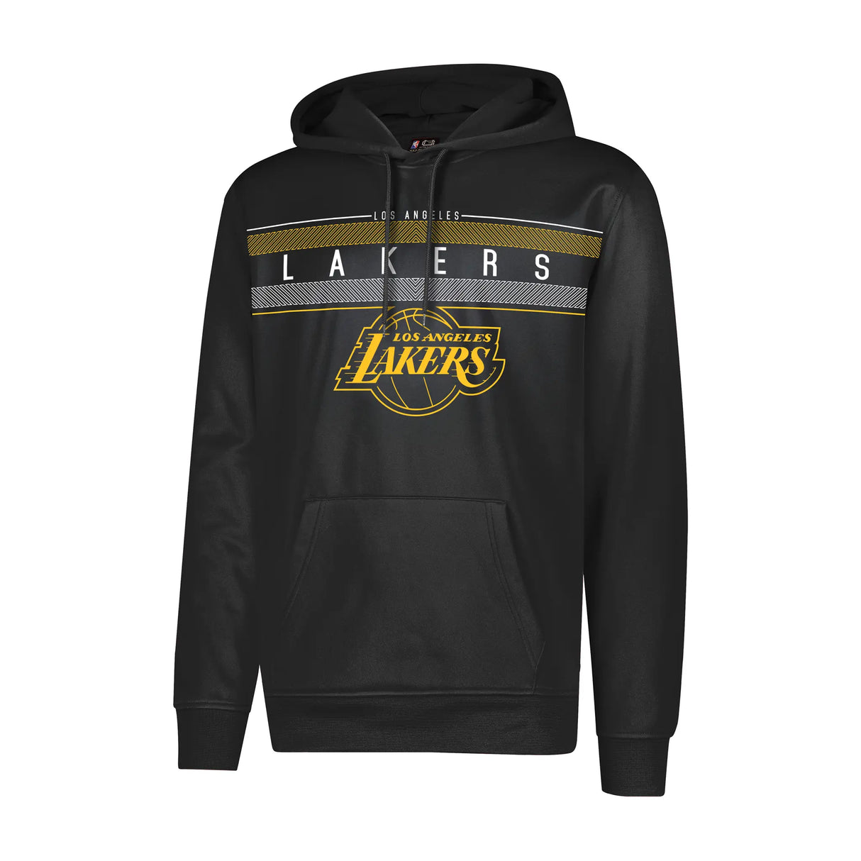 Ultra Game Men's NBA Official Super Soft Midtown Hoodie Sweatshirt | Los Angeles Lakers