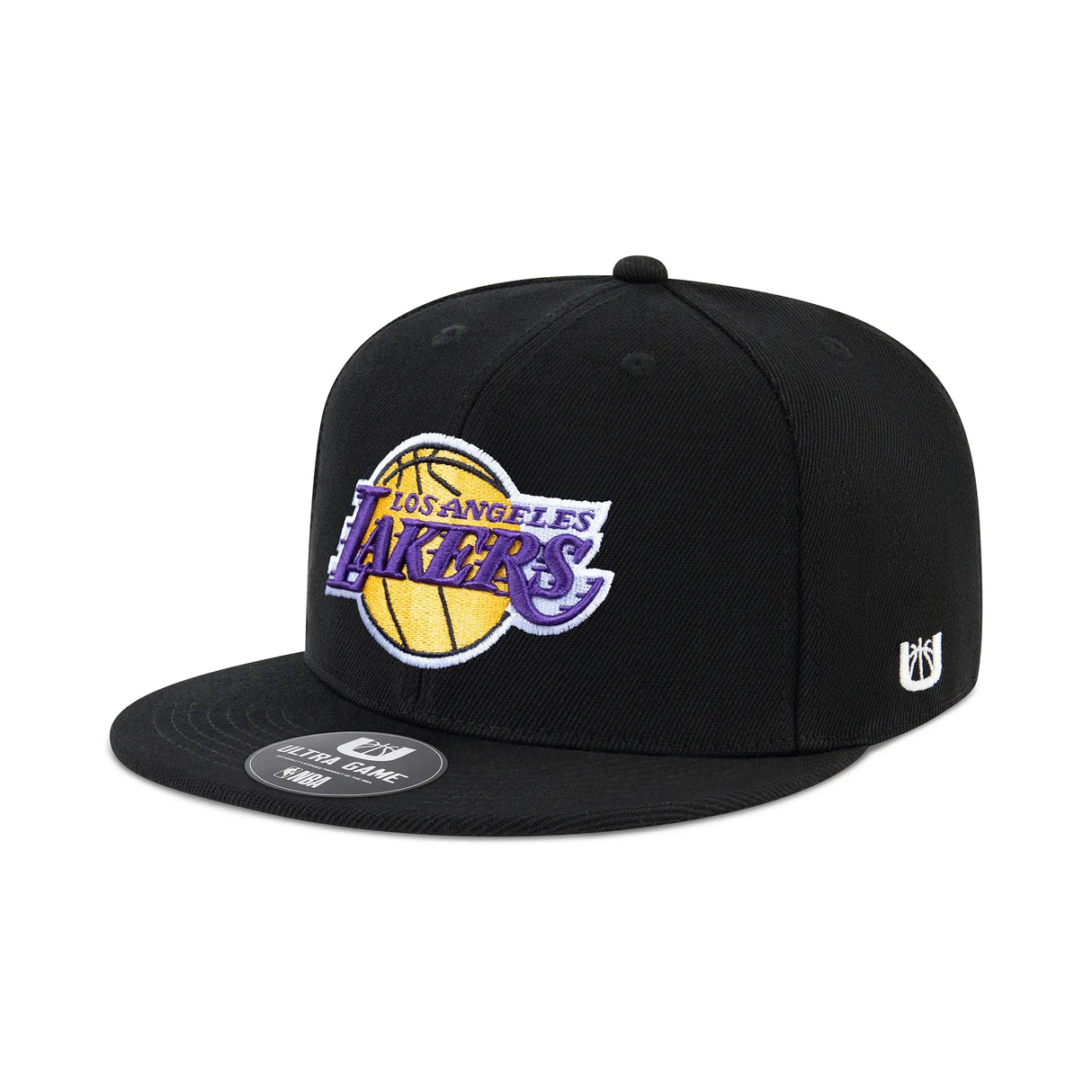Ultra Game Men’s NBA Official Twill Snap Back Ultimate Baseball Cap Hat | Los Angeles Lakers