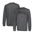Ultra Game Men's NBA Official Super Soft Game Day Long Sleeve T-Shirt | Los Angeles Lakers