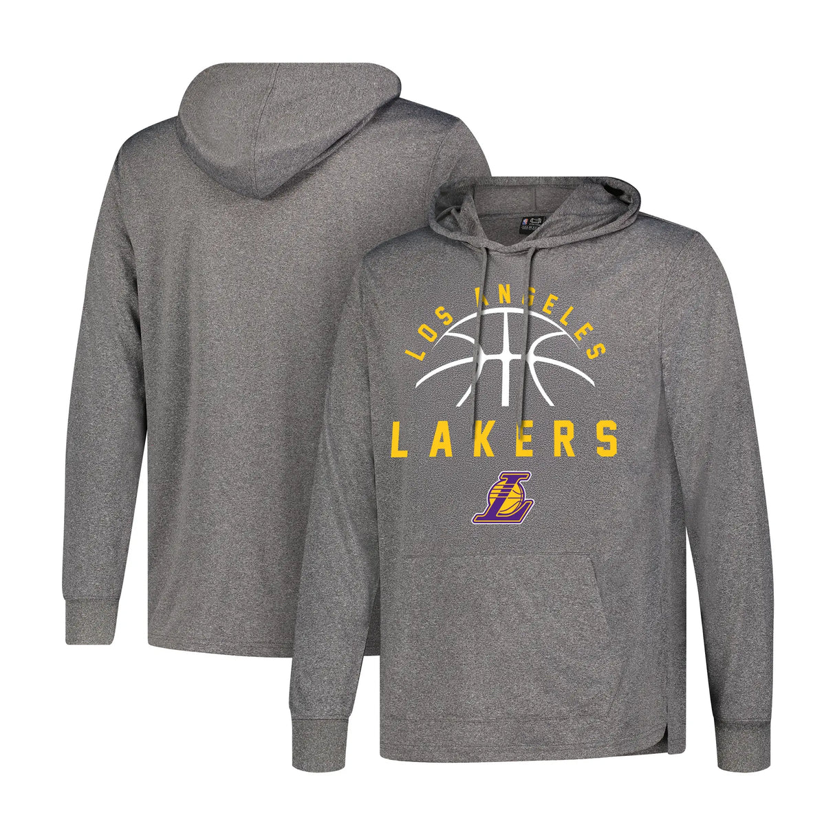 Ultra Game Men's NBA Official Super Soft Lightweight Hoodie Sweatshirt | Los Angeles Lakers