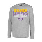 Ultra Game Men’s NBA Official Super Soft Supreme Long Sleeve T-Shirt | Los Angeles Lakers