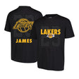 Ultra Game Men's NBA Official Super Soft Fly High Players T-Shirt | Los Angeles Lakers - Lebron James