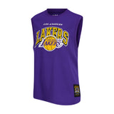 Ultra Game Men's NBA Official Sleeveless Players Mesh Tank Top Muscle T-Shirt | Los Angeles Lakers - Lebron James