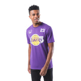 Ultra Game Men’s NBA Official Super Soft Players T-Shirt | Los Angeles Lakers - Lebron James