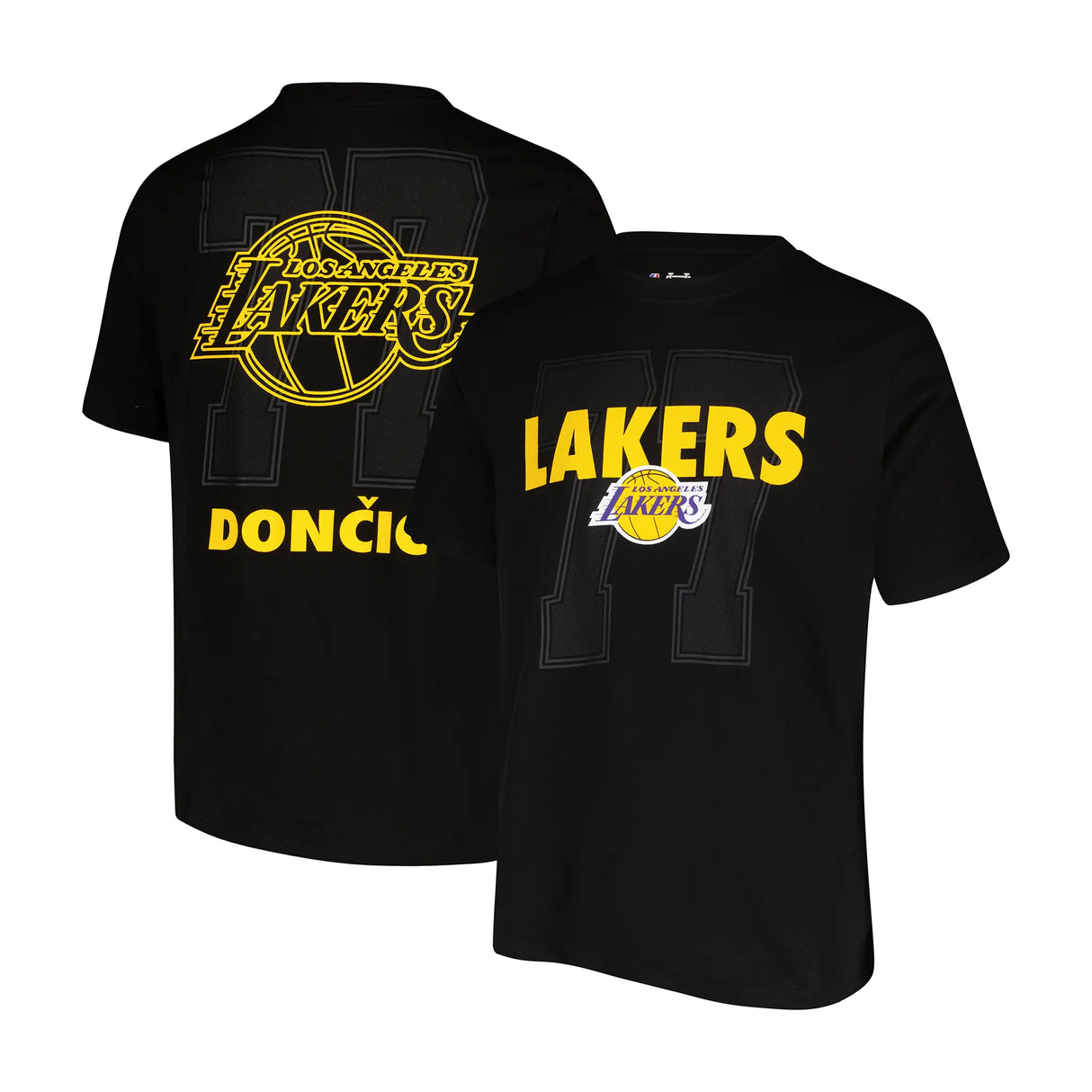 Ultra Game Men's NBA Official Super Soft Fly High Players T-Shirt | Los Angeles Lakers - Luka Dončić