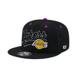 Ultra Game Men’s NBA Official Snap Back 3D Embroidered Team Logo Baseball Cap Hat | Los Angeles Lakers