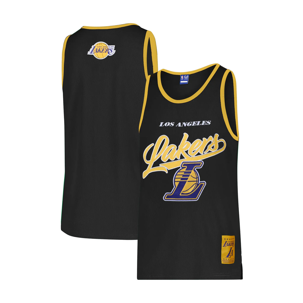 Ultra Game Men's NBA Official Tank Top Mesh Sleeveless Muscle T-Shirt | Los Angeles Lakers