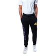 Ultra Game Men's NBA Official Super Soft Team Jogger Sweatpants | Los Angeles Lakers