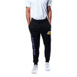 Ultra Game Men's NBA Official Super Soft Team Jogger Sweatpants | Los Angeles Lakers