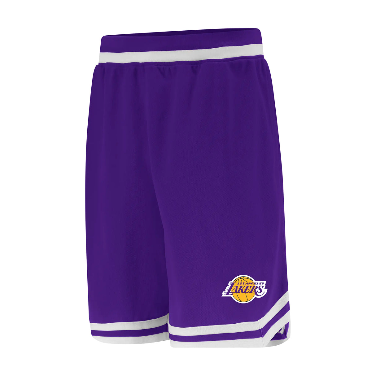Ultra Game Men's NBA Official Soft Air Mesh Ultimate Basketball Shorts-Classic Fit | Los Angeles Lakers