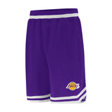 Ultra Game Men's NBA Official Soft Air Mesh Ultimate Basketball Shorts-Classic Fit | Los Angeles Lakers