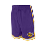 Ultra Game Men's NBA Official Supremely Soft Air Mesh Basketball Shorts - Classic Fit | Los Angeles Lakers
