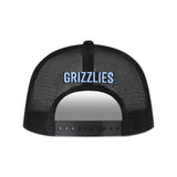 Ultra Game Men’s NBA Official Snap Back All Around The World Trucker Baseball Cap Hat | Memphis Grizzlies