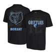 Ultra Game Men's NBA Official Super Soft Fly High Players T-Shirt | Memphis Grizzlies - Ja Morant