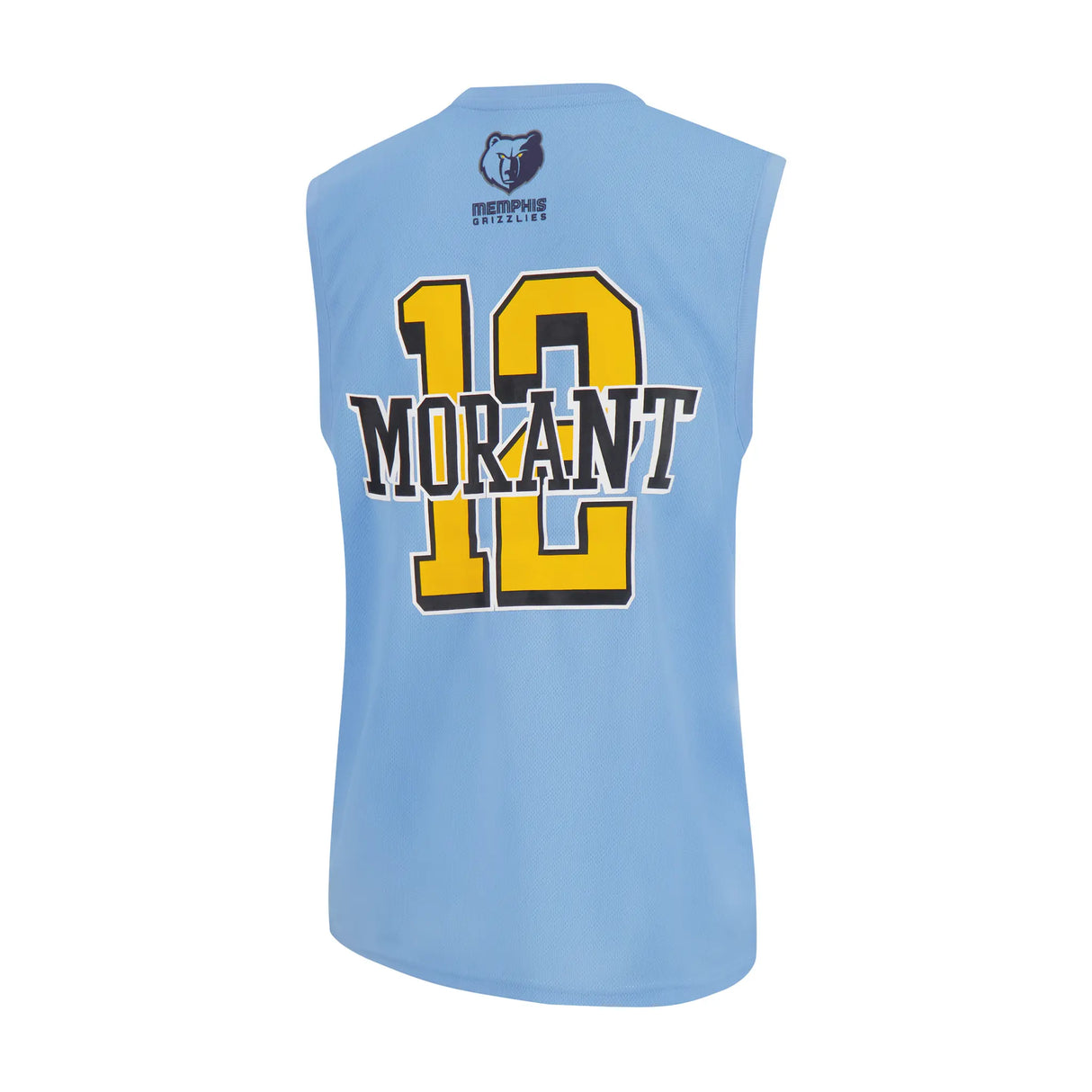 Ultra Game Men's NBA Official Sleeveless Players Mesh Tank Top Muscle T-Shirt | Memphis Grizzlies - Ja Morant