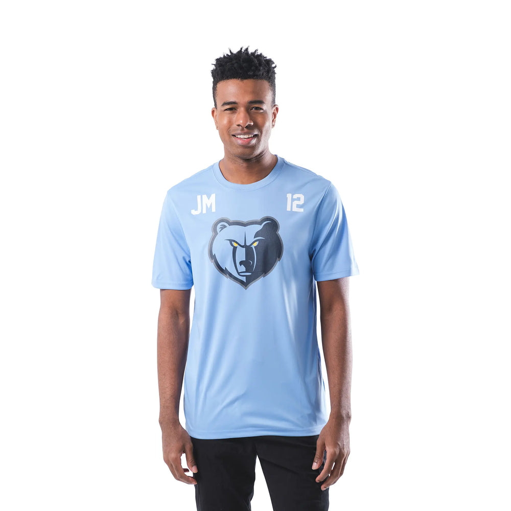 Ultra Game Men’s NBA Official Super Soft Players T-Shirt | Memphis Grizzlies - Ja Morant