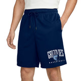 Ultra Game Men’s NBA Official Soft Air Mesh Teamster Basketball Shorts - Classic Fit | Memphis Grizzlies
