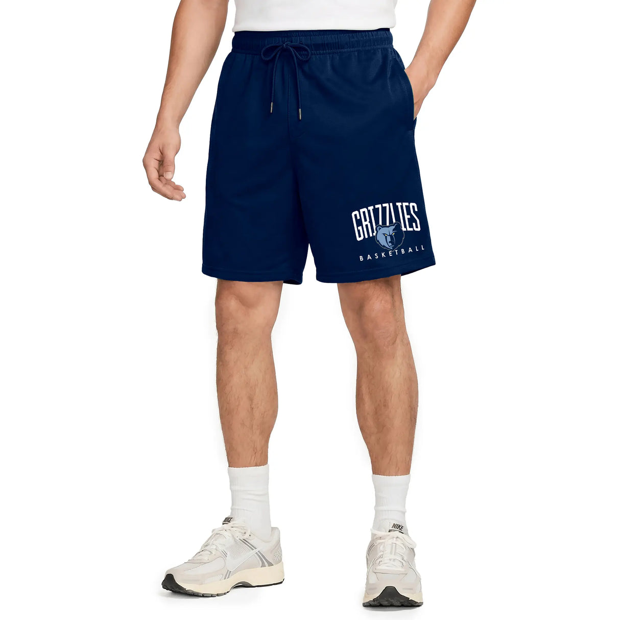 Ultra Game Men’s NBA Official Soft Air Mesh Teamster Basketball Shorts - Classic Fit | Memphis Grizzlies