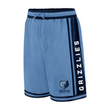 Ultra Game Men's NBA Official Super Soft Air Mesh Game Day Basketball Shorts - Classic Fit | Memphis Grizzlies