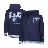 Ultra Game Men's NBA Official MVP Premium Quality Full Zip Hoodie Jacket | Memphis Grizzlies