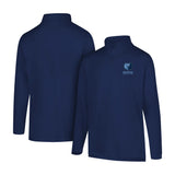 Ultra Game Men's NBA Official Super Soft Quarter Zip Long Sleeve T-Shirt | Memphis Grizzlies