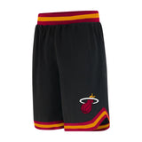 Ultra Game Men's NBA Official Soft Air Mesh Ultimate Basketball Shorts - OG Fit | Miami Heat