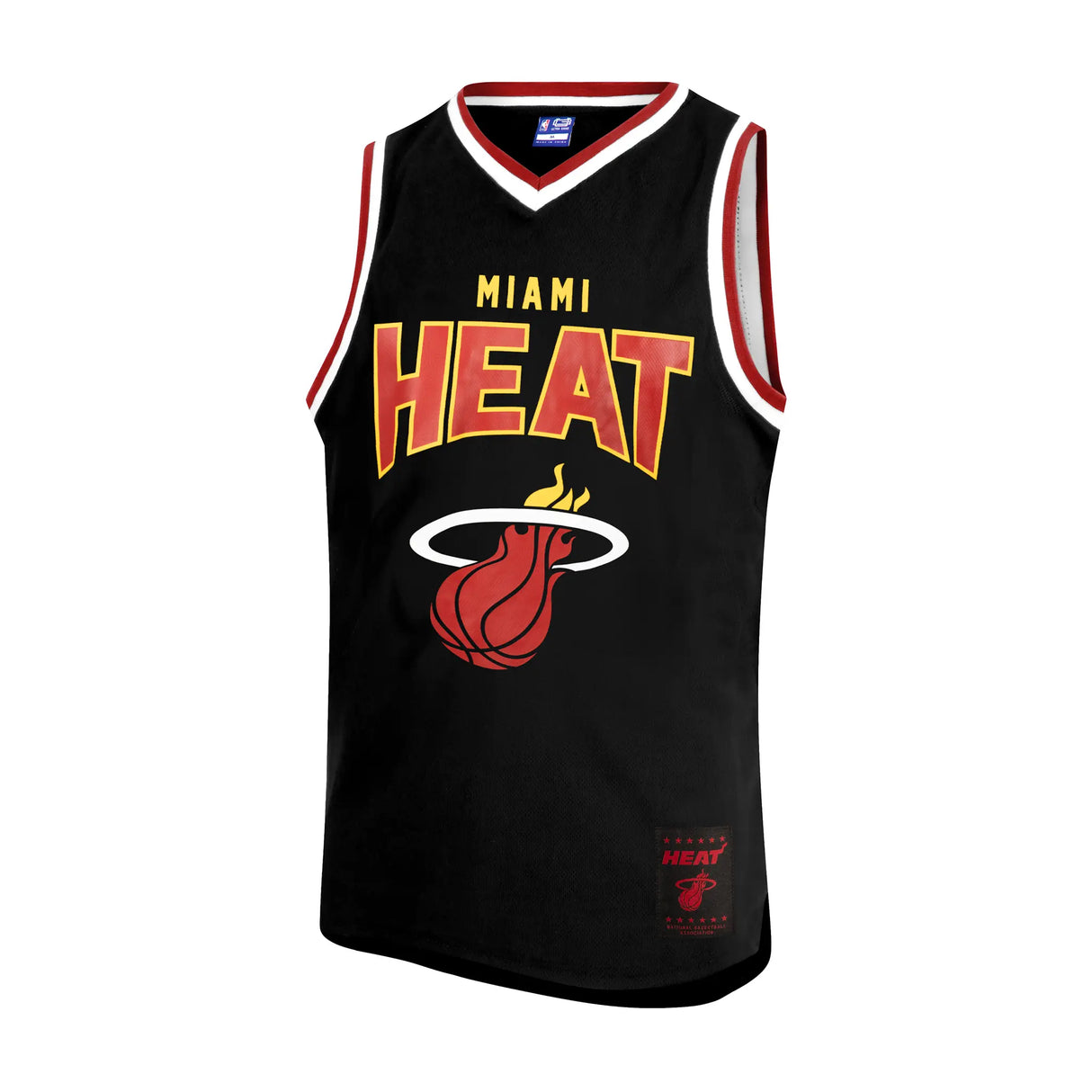 Ultra Game Men's NBA Official Super Soft Jersey Tank Top Muscle T-Shirt | Miami Heat