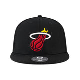 Ultra Game Men’s NBA Official Twill Snap Back Ultimate Baseball Cap Hat | Miami Heat