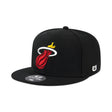 Ultra Game Men’s NBA Official Twill Snap Back Ultimate Baseball Cap Hat | Miami Heat