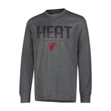 Ultra Game Men's NBA Official Super Soft Game Day Long Sleeve T-Shirt | Miami Heat