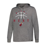 Ultra Game Men's NBA Official Super Soft Lightweight Hoodie Sweatshirt | Miami Heat