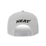 Ultra Game Men's NBA Official Twill Snap Back Ultimate Baseball Cap Hat | Miami Heat