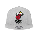 Ultra Game Men's NBA Official Twill Snap Back Ultimate Baseball Cap Hat | Miami Heat