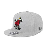 Ultra Game Men's NBA Official Twill Snap Back Ultimate Baseball Cap Hat | Miami Heat