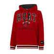 Ultra Game Mens NBA Official Premium Quality MVP Hoodie Sweatshirt | Miami Heat