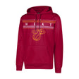 Ultra Game Men's NBA Official Super Soft Midtown Hoodie Sweatshirt | Miami Heat