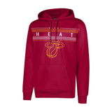 Ultra Game Men's NBA Official Super Soft Midtown Hoodie Sweatshirt | Miami Heat