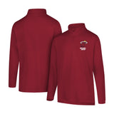 Ultra Game Men's NBA Official Super Soft Quarter Zip Long Sleeve T-Shirt | Miami Heat