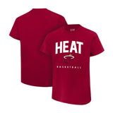 Ultra Game Men's NBA Official Super Soft Teamster Short Sleeve T-Shirt | Miami Heat