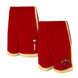 Ultra Game Men's NBA Official Supremely Soft Air Mesh Basketball Shorts - Classic Fit | Miami Heat