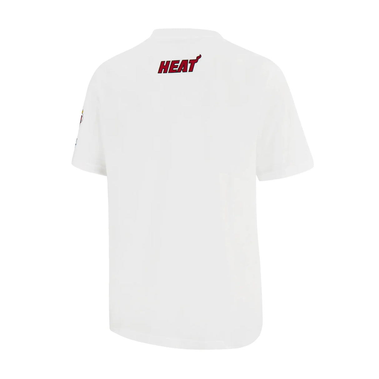 Ultra Game Men's NBA Official Embroidered Letters Super Soft T-Shirt | Miami Heat