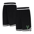 Ultra Game Men's NBA Official Soft Air Mesh Ultimate Basketball Shorts-Classic Fit | Milwaukee Bucks