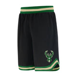 Ultra Game Men's NBA Official Soft Air Mesh Ultimate Basketball Shorts - OG Fit | Milwaukee Bucks